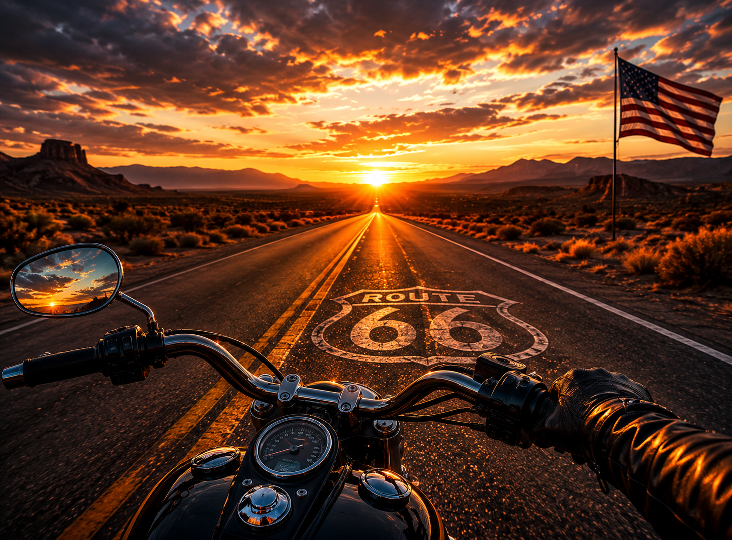Baumi on Route66 Cover